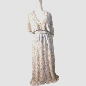 NWT-WAYF Flutter Sleeve Maxi Evening Formal Special events Dress M